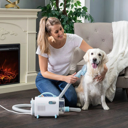 PetGroom Pro™ 7-in-1 Pet Grooming Vacuum Kit